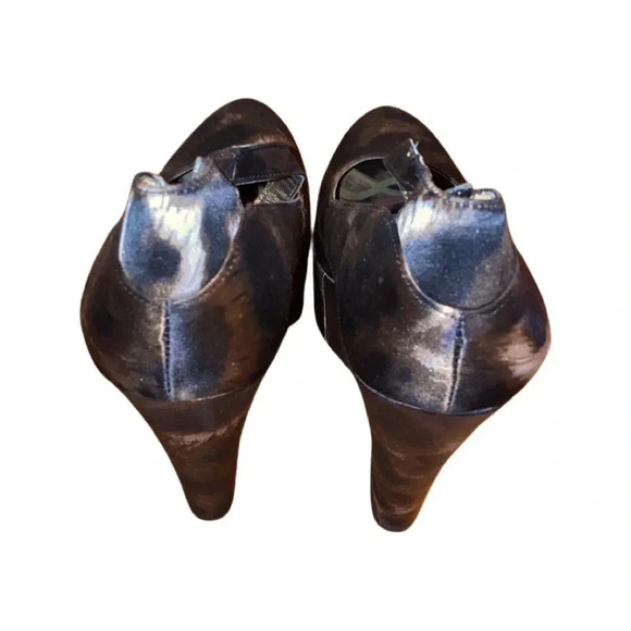 Sam Edelman Quinn Animal Print Mary Jane Wedge Platform Size 7.5 - Picture 4 of 6